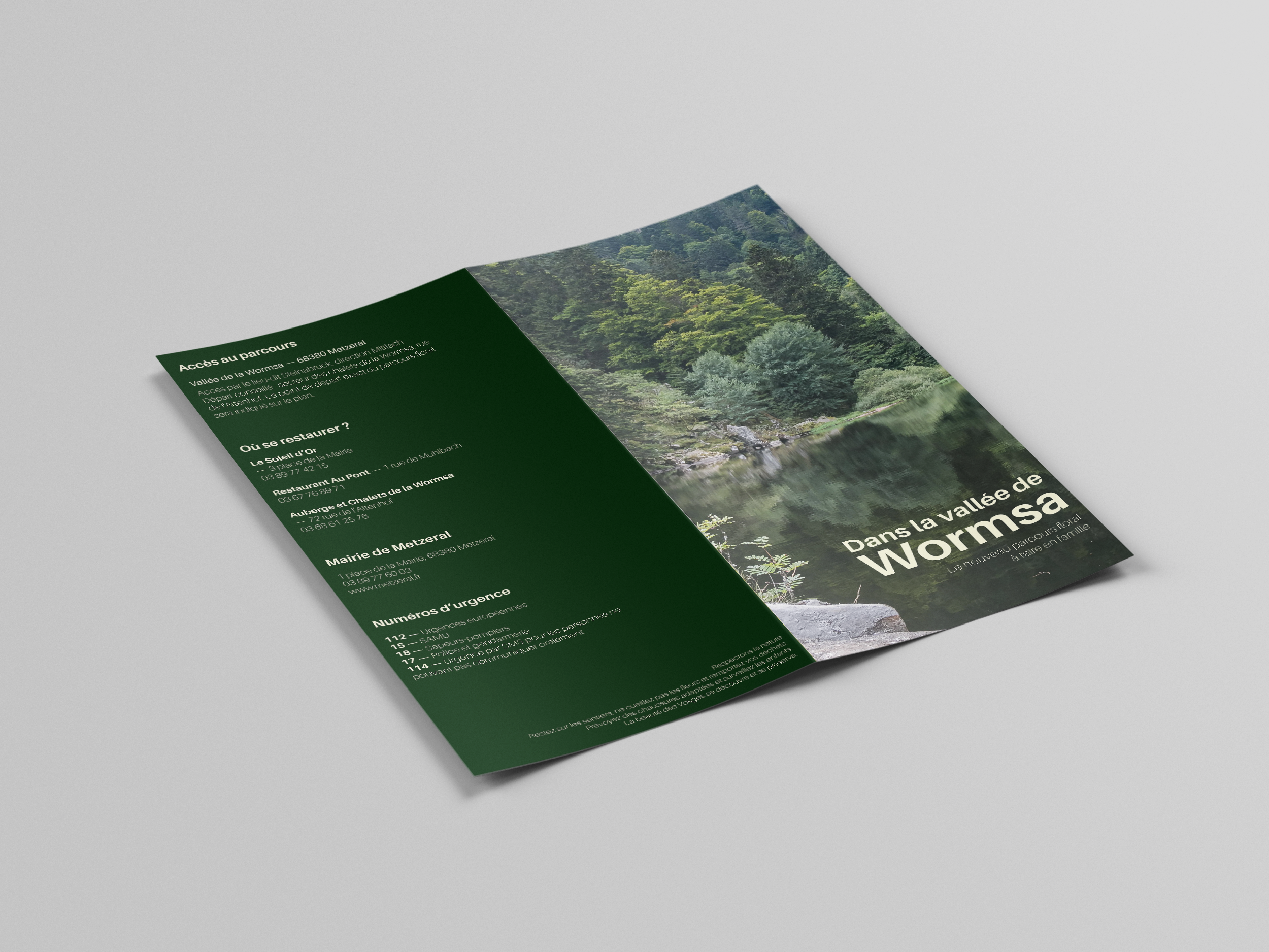 Brochure recto